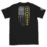 USA Flag Taekwondo T-Shirt